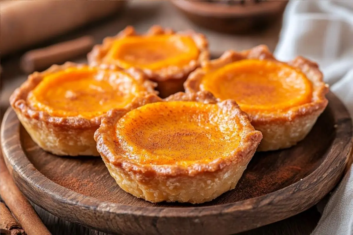 Baked old fashioned sweet potato tarts