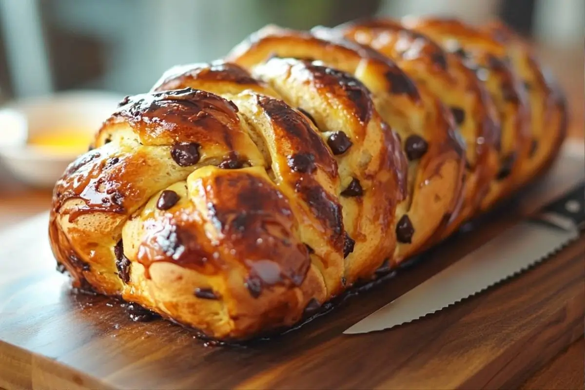 Braided Chocolate Chip Brioche Recipe