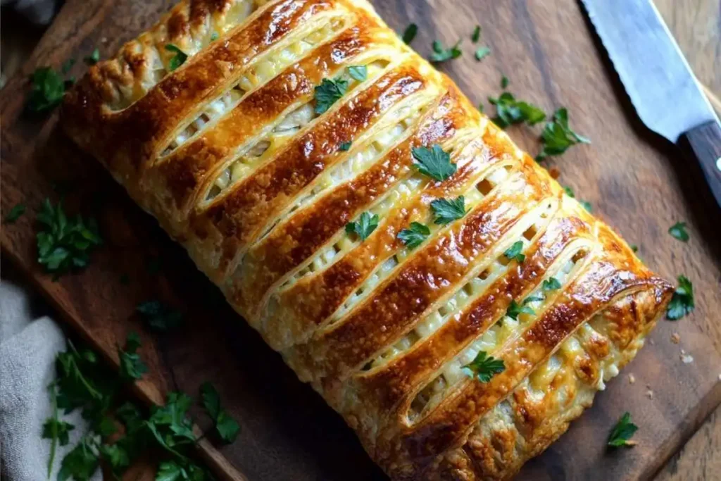 Chicken and Cheese Jalousie